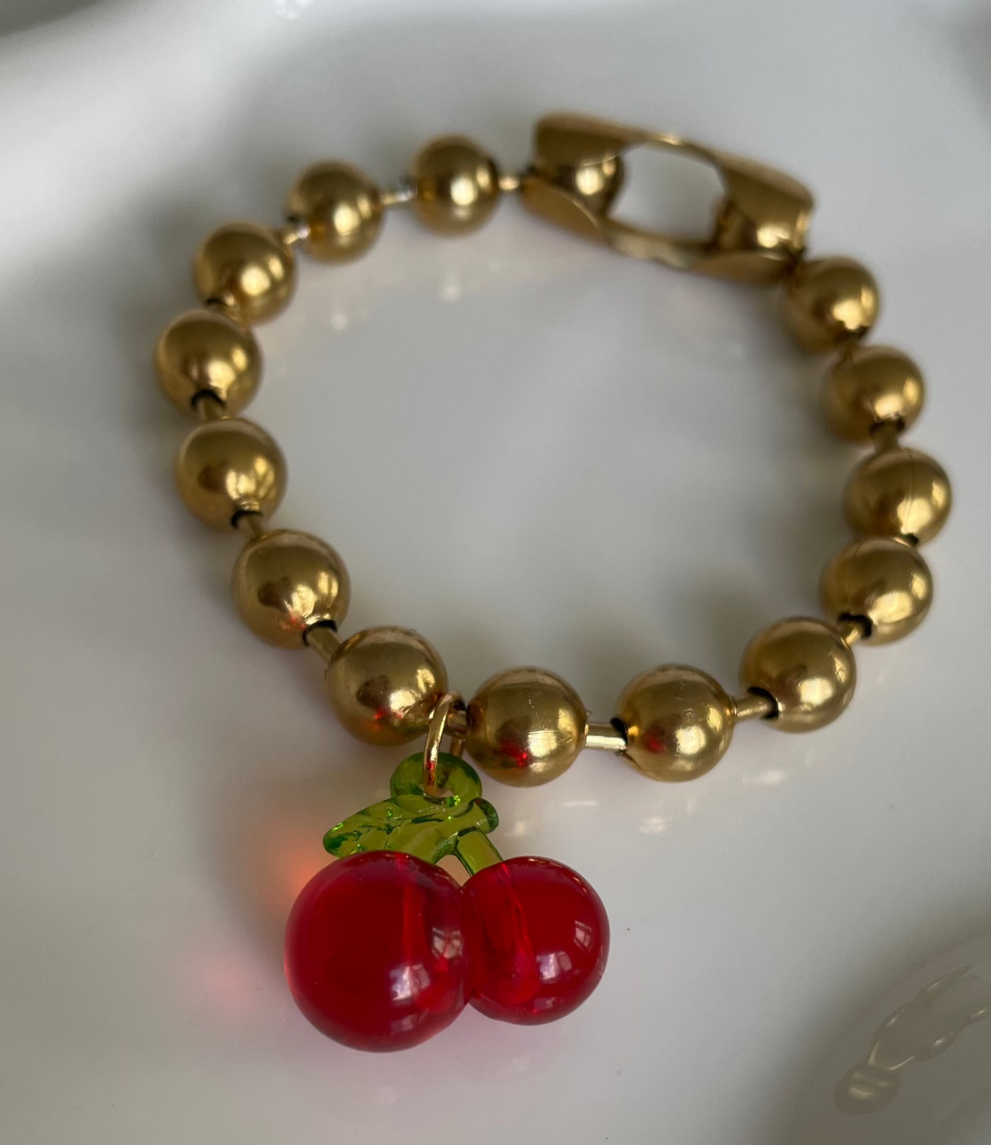 Cherries bracelet